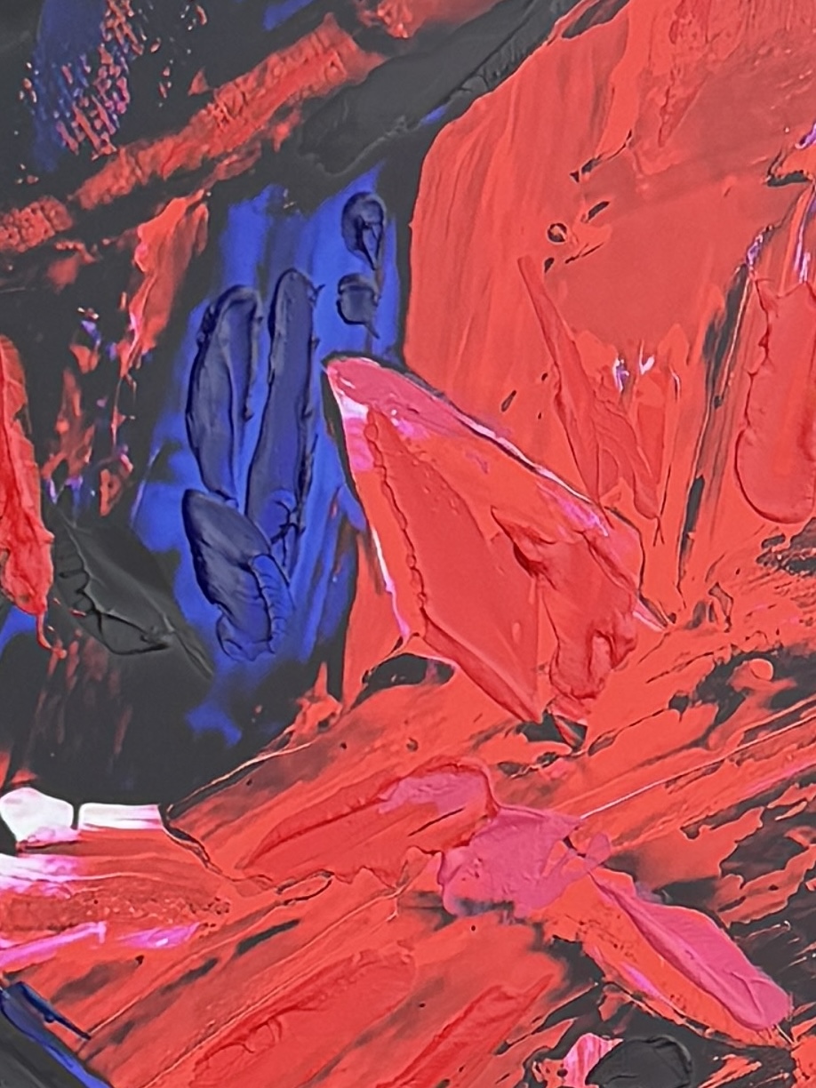 Detail of Late-Stage / Lord of Light by Justin Menendez