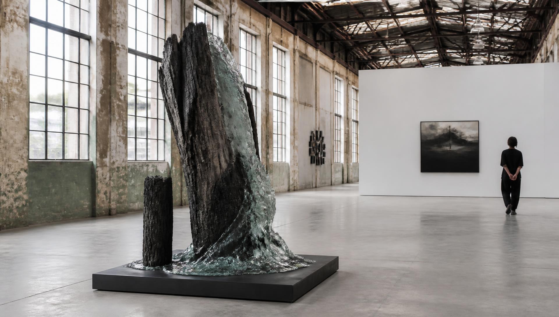Installation view of The Anatomy of Residue at MCA Fine Art